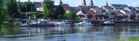 Auf dem Mosel Radweg von Trier in Richtung Koblenz
