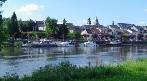 Auf dem Mosel Radweg von Trier in Richtung Koblenz